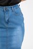 Picture of PLUS SIZE DENIM JEANS SKIRT